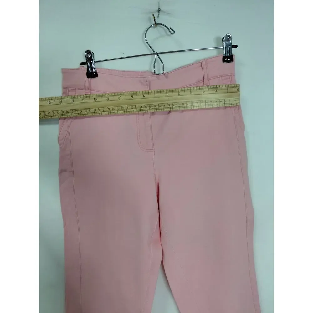 Talbots Modal Blend Pink Ankle Stretch Pants Women Size 4P